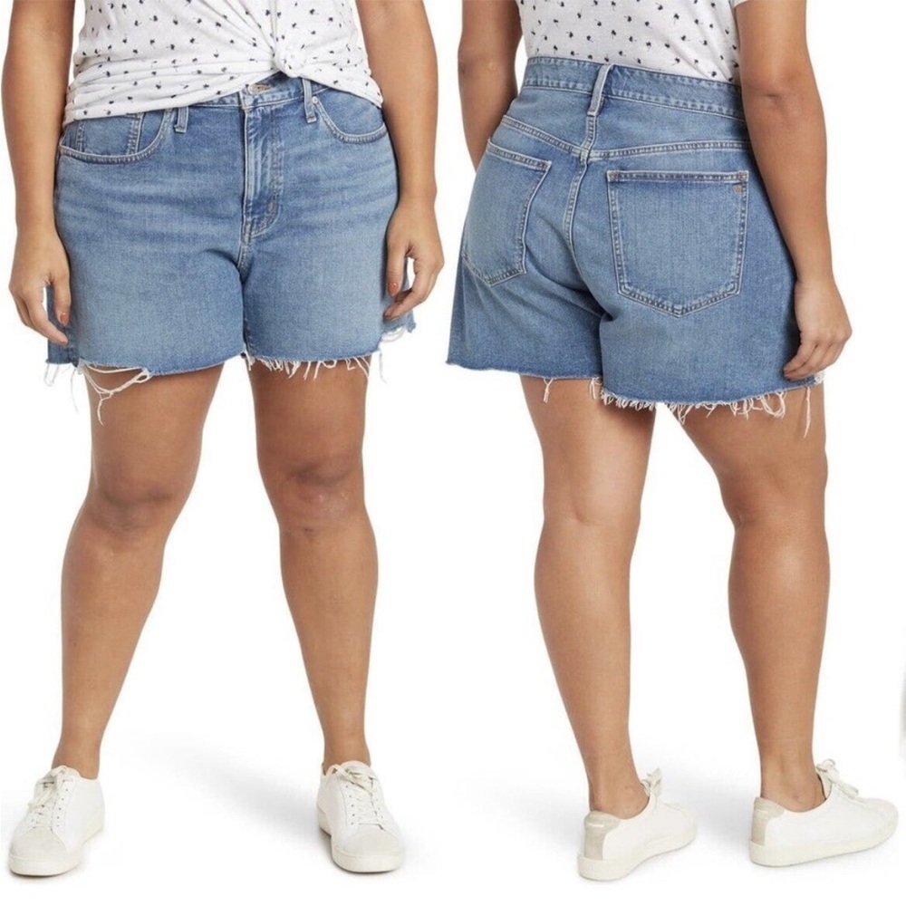Madewell Light Blue Denim Jean Shorts